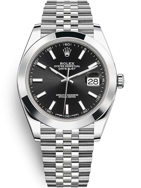 rolex datejust jubilee black|Rolex Datejust 41 ref 126300.